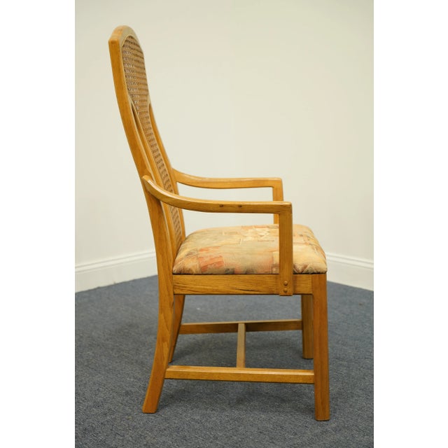 Late 20th Century Thomasville Entourage Collection Contemporary Modern Dining Arm Chair 16621-861-862 For Sale - Image 5 of 12