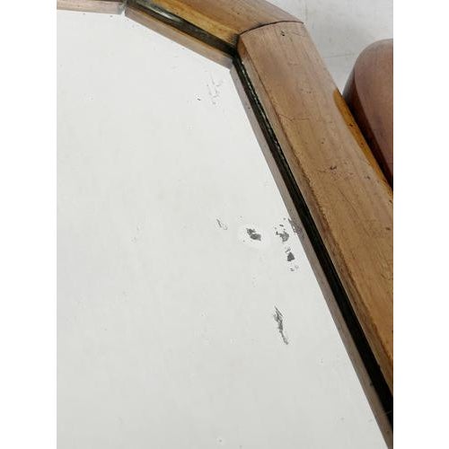 Wooden Mirror, France, 1950 For Sale - Image 6 of 14