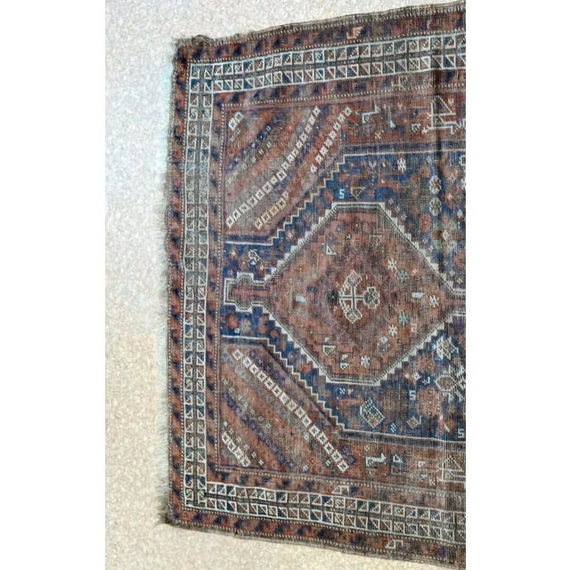 Antiques Caucasian Shirvan Medallion Rug, 1890s For Sale - Image 4 of 9