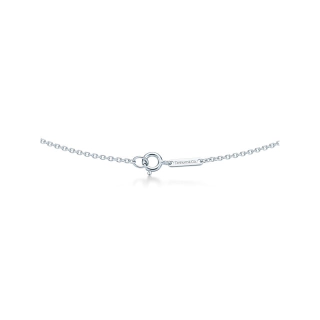Modern Vintage Elsa Peretti for Tiffany & Co. Open Heart Pendant Necklace 32" Sterling For Sale - Image 3 of 7