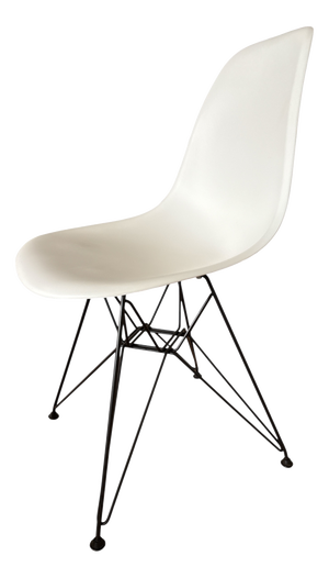 White DSR Chair by Charles & Ray Eames for Vitra, 2017