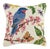 Contemporary Bluebird Hook Pillow, 16" x 16" For Sale - Image 3 of 3