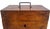 19th Century English Mahogany Traveling Bar Case 3 Bottle Liquor Decanter Box For Sale - Image 13 of 18