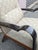 1990s Postmodern Burl Wood Lounge Chair and Ottoman Attributed to Adam Tihany for Pace Collection, C. 1990, Italian For Sale - Image 5 of 12