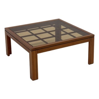 Brutalist Italian Coffee Table by Caccia alla Volpe for Linea Arredo, 1970s For Sale