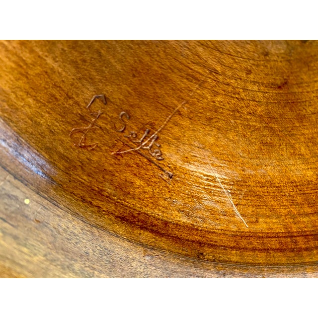 Wood French, Vintage, Bread Board, With French Script For Sale - Image 7 of 8