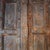 Wood Antique Early 19th Century Traditional Afghan Teak Doors, Set of 2 For Sale - Image 7 of 14