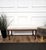 Neoclassical Italian Wooden Inlay Upholstered Bench, 1950s For Sale - Image 3 of 9