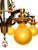 Metal 1920s Cast Bronze 5 Light Chandelier in Spectacular Original Condition #2622 For Sale - Image 7 of 12