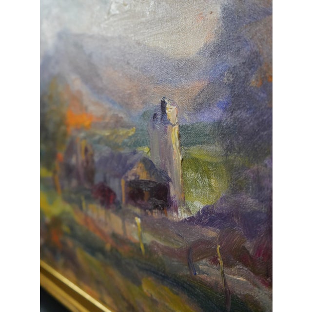 Robert Miller Oil Painting on Canvas of Mountain For Sale In Philadelphia - Image 6 of 10