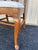 Early 1900's Walnut Cane Back Dining Chairs- Set of 6- Newly Reupholstered For Sale - Image 12 of 12