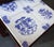 Vintage Wood Cigognes Nesting Tables with Blue Ceramic Tiles, 1950s, Set of 3 For Sale - Image 9 of 14