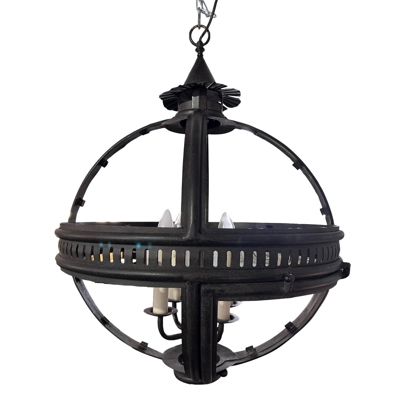 Paul Ferrante Gaslight Hanging Lantern Chandelier - image 0
