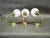 Vintage Brass and Opaline Glass Wall Lights by Kamenický Šenov, 1970s, Set of 3 For Sale - Image 14 of 16