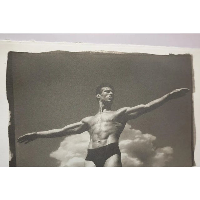 Ian Sanderson, Athletic Man, 1988, Platinum Palladium Print For Sale - Image 4 of 8