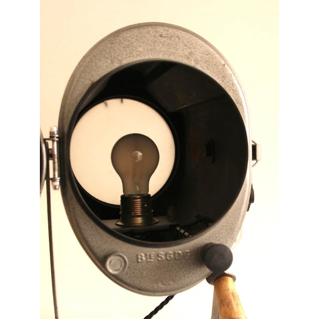 1950s Vintage French Theater Spotlight from A.E. Cremer, 1950s For Sale - Image 5 of 15