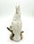 Modern Vintage Ethan Allen Italian Porcelain White Cockatoo Bird Sculpture, 16" For Sale - Image 3 of 8