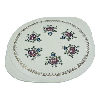 Vintage Ceramic Cake Stand, 1955 For Sale