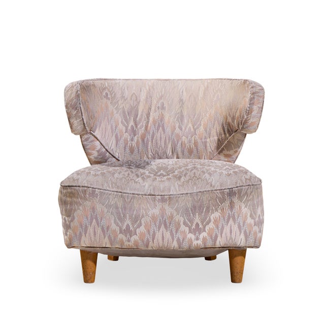 Mid 20th Century Paul Laszlo Mid Century Scroll Lounge Chairs - Pair For Sale - Image 5 of 12