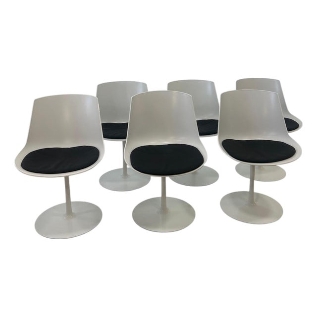 Flow Chairs by Marie-Jean Massaud for MDF Italia, 1990s, Set of 6 For Sale