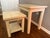 Pottery Barn Pottery Barn Wood Nesting Tables For Sale - Image 4 of 4