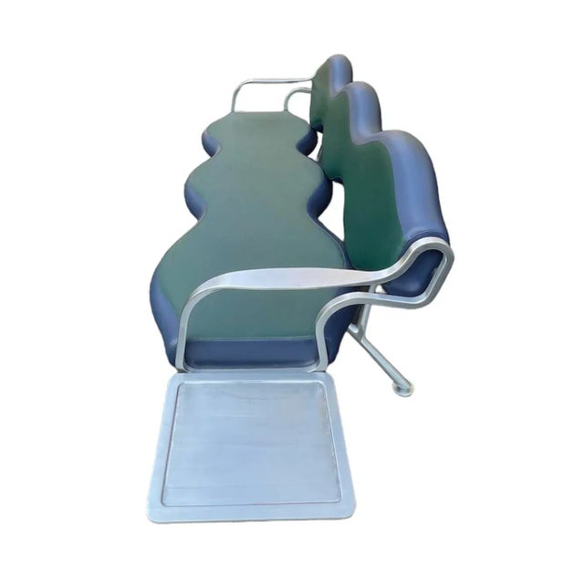 Postmodern Postmodern Wave Sculptural Indoor / Outdoor Three Seat Sofa With Side Shelves by Karim Rashid for Nienkamper For Sale - Image 3 of 12