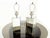 Glass Pair of Square Sky Scraper Shape Mid-Century Modern Mirrored Table Lamps MINT! For Sale - Image 7 of 7