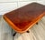 English Georgian Revival Burl Veneer Coffee Table With Double Pedestal Base For Sale - Image 17 of 18