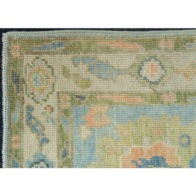 Early 21st Century Turkish Oushak Rug 2'4"x 5'3" #20127 For Sale - Image 5 of 8