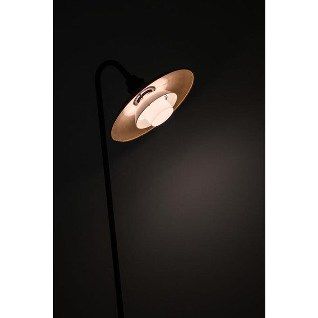 Metal Floor Lamp in Brass, Glass, and Znic from Poul Henningsen, 1930s For Sale - Image 7 of 10