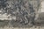 Antique Ernest C Rost Country Road Cottage Trees Lake Landscape Etching 30" For Sale - Image 11 of 11