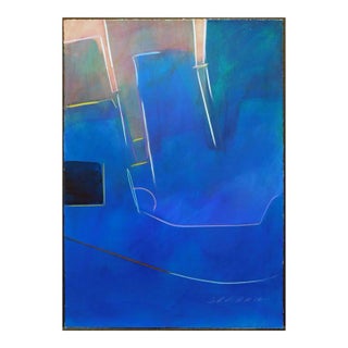 Alex Makin "Series a Manhattan Progression Iii" Hand Signed Mix Media on Paper For Sale