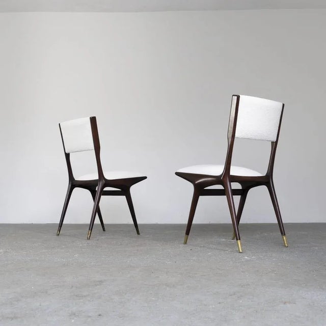 Cassina Mod. 634 Dining Chairs by Carlo De Carli for Cassina, 1950s, Set of 6 For Sale - Image 4 of 6
