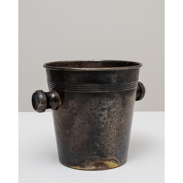 20th Century French Silver Plated Champagne Bucket For Sale - Image 17 of 18