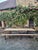 Antique French Folding Garden Table Set with Benches, Pine and Chestnut, 1890s, Set of 3 For Sale - Image 13 of 18