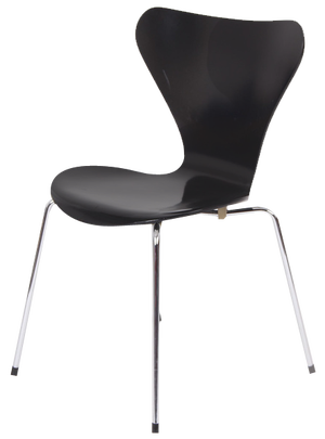 Model 3107 Chairs by Arne Jacobsen for Fritz Hansen, 1950s, Set of 6