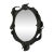 Early 20th Century Wrought Iron Wall Mirror For Sale