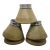Vintage Toleware Mini Lamp Shades - Set of 5 For Sale