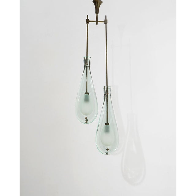 Model 2259/2 Pendant Lamp by Max Ingrand for Fontana Arte, 1960s For Sale - Image 6 of 18