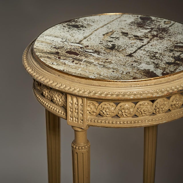 French Painted Antique Gueridon For Sale In Austin - Image 6 of 9