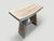 2010s Andrianna Shamaris Minimalist Small Teak Wood Bench For Sale - Image 5 of 5