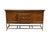 Wood Hickory White Burled Walnut Italian Modern 70" Sideboard Buffet W. Metal Base 41024-41 For Sale - Image 7 of 14