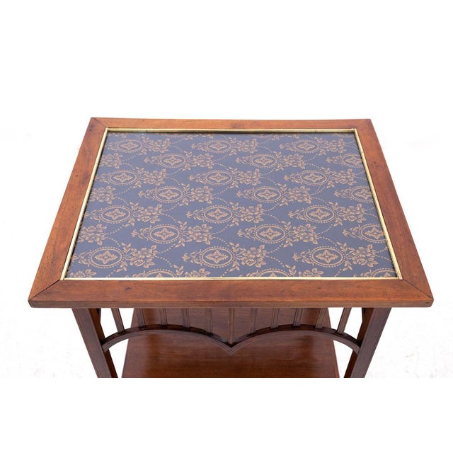 Art Nouveau Coffee Table, Poland, 1930s For Sale - Image 9 of 11