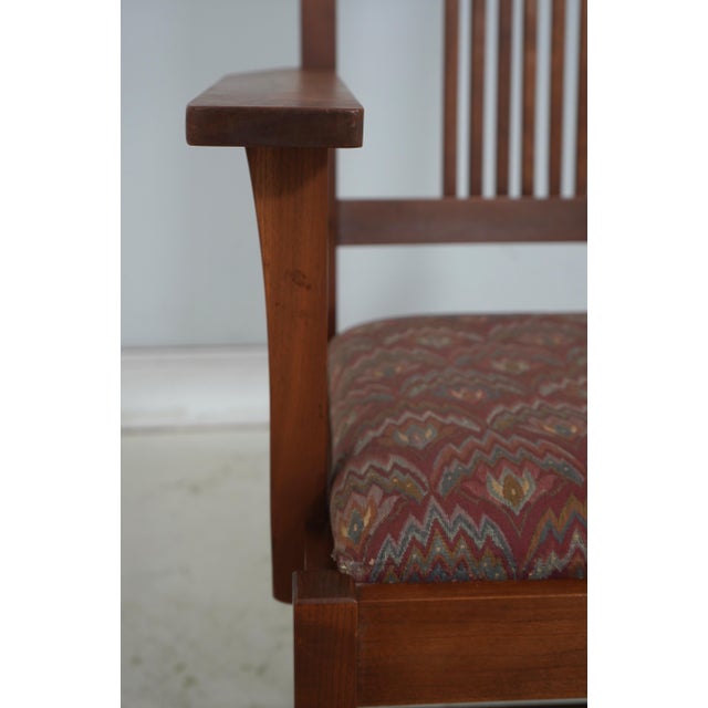 Set of 6 Stickley Mission Cherry Dining Chairs For Sale In Philadelphia - Image 6 of 18
