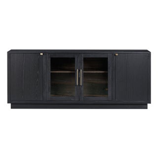 Marlow Black Wood Console For Sale