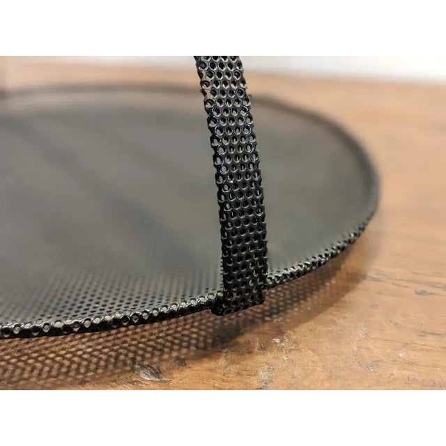 Black Metal Basket by Mathieu Mategot For Sale - Image 6 of 13