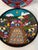 Folk Art Vintage Folk Art Hand-Painted Pottery Display Plates, a Pair For Sale - Image 3 of 4