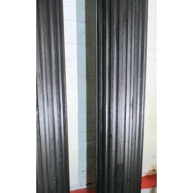 Architectural Wooden Columns 19th Century - a Pair of 2 For Sale - Image 4 of 9