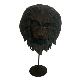 1920s Lion Gargoyle For Sale