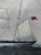 Late 19th Century British Marine Painting of the Four-Masted Barque Sindia, in the Manner of Richard Henry Neville-Cumming For Sale - Image 16 of 16